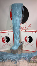 Load image into Gallery viewer, Baby blue ice color custom KARO boots
