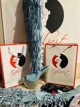 Load image into Gallery viewer, Baby blue ice color custom KARO boots
