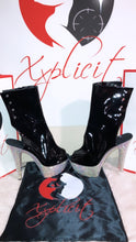 Load image into Gallery viewer, Black patent ankle boots *clearance*
