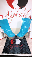 Load image into Gallery viewer, Baby blue ankle boots *clearance*
